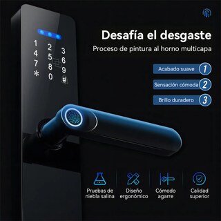 Foto 3 | Foto 3 | Cerradura Electrónica Lab.g Inteligente Huella Digital Con App Negro