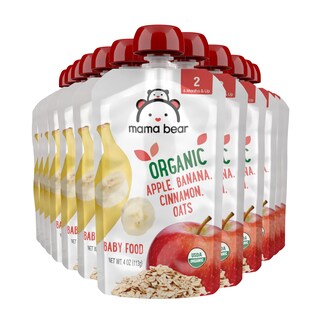 Foto 7 | Foto 7 | Papa Orgánica Mama Bear Etapa 2 Manzana Banano 113ml X12 - Venta Internacional.