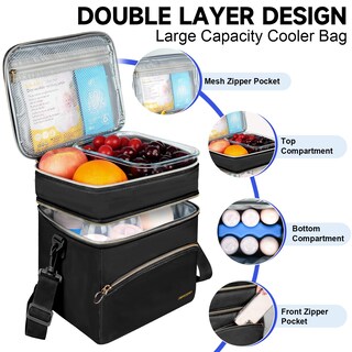 Foto 3 | Foto 3 | Bolsa Térmica Para Leche Materna Jaffzora Para 6 Biberones De 270 Ml Con Paquete De Hielo - Venta Internacional.