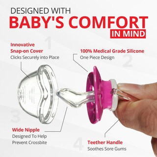 Foto 2 | Foto 2 | Chupete Ortodóntico De Silicona Playtex Baby 2 Paquetes - Venta Internacional.