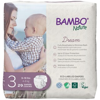 Foto 1 | Foto 1 | Pañales Para Bebé Bambo Nature Talla 3  Paquete De 29 Unidades  Hipoalergénicos - Venta Internacional.