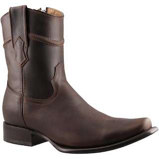 Foto 2 | Foto 2 | Bota Vaquera Caballero Cuatralba Cobre Tabano En Piel Texana Casual Talla 25 A 30 M