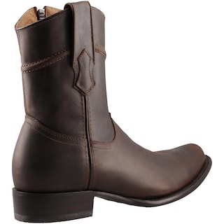 Foto 3 | Foto 3 | Bota Vaquera Caballero Cuatralba Cobre Tabano En Piel Texana Casual Talla 25 A 30 M