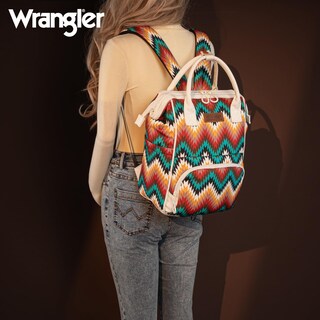 Foto 6 | Foto 6 | Mochila Para Pañales Montana West Wrangler Azteca 36x27x18 Cm - Venta Internacional.