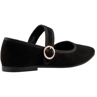 Foto 3 | Foto 3 | Zapatilla Dama Cosmo Paris 1159 Negro Durazno Balerina Flat Casual Talla 22 A 27 E