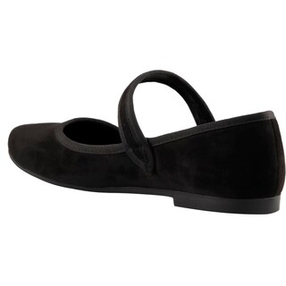 Foto 4 | Foto 4 | Zapatilla Dama Cosmo Paris 1159 Negro Durazno Balerina Flat Casual Talla 22 A 27 E