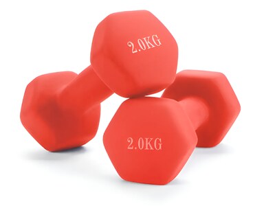Foto 1 | Foto 1 | Mancuernas Rojas 2 Piezas de 2 kg