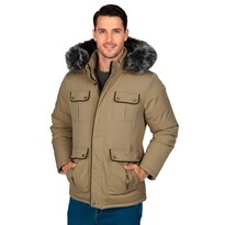 Chamarra Capitonada Britos Jeans Hombre Doble Vista Tr4170