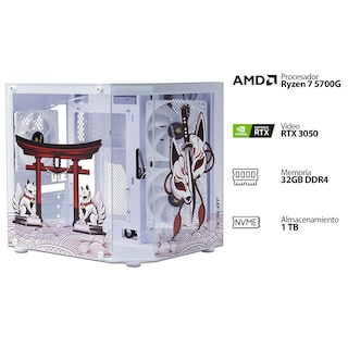 Foto 1 | Foto 1 | Pc Gamer Powerbit: Amd Ryzen 7 5700g Ram 32gb Ddr4 Ssd 1tb Rtx 3050 Windows 11 Home