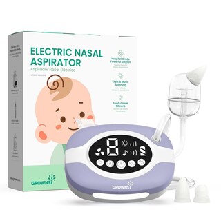 Foto 1 | Foto 1 | Aspirador Nasal Eléctrico Grownsy Para Bebés Con Luz Nocturna Y Canciones De Cuna - Venta Internacional.