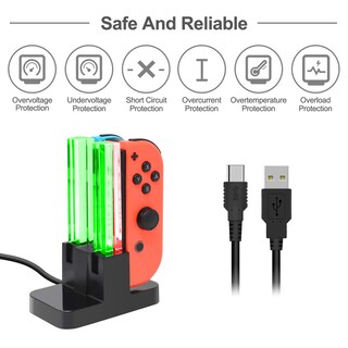 Foto 3 | Foto 3 | Base De Carga Fastsnail Para Nintendo Switch Joy-con Y Oled - Venta Internacional.