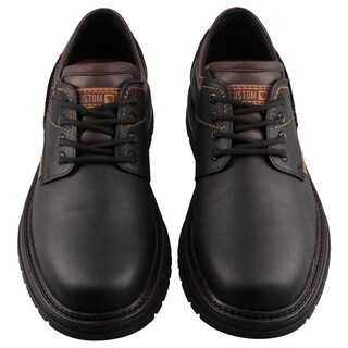 Foto 6 | Foto 6 | Zapato Caballero Custom Style 8601 Negro Casual Zapato De Vestir Talla 25.5 A 29.5 M