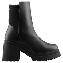 Botines Mujer Real Jungle Comodo Bota Negro