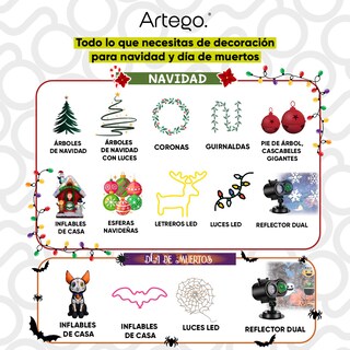 Foto 8 | Foto 8 | Esferas Para Árbol De Navidad Artego Set Mix De 30 Esferas = 10pz*8cm 20pz*6cm Color Dorado * Línea Glitter