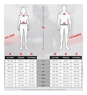 Foto 5 | Foto 5 | Chamarra Hebotech Luzern Iii Roja Motociclista Con Protecciones