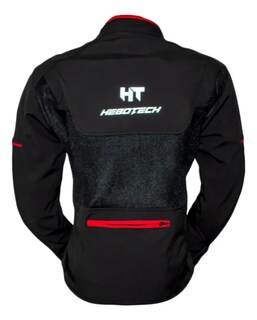 Foto 4 | Foto 4 | Chamarra Hebotech Luzern Iii Roja Motociclista Con Protecciones