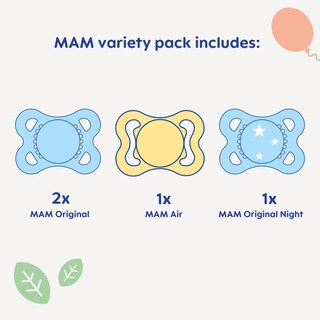 Foto 2 | Foto 2 | Paquete Variado De Chupetes Mam Para Bebés 0-6 Meses  4 Unidades - Venta Internacional.
