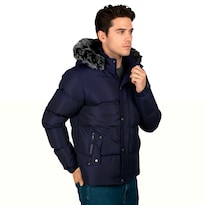 Chamarra Capitonada Britos Jeans Hombre Tr4166