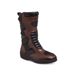 Bota Motociclista Mujer Botin Biker Workland 80009 Café Cafe
