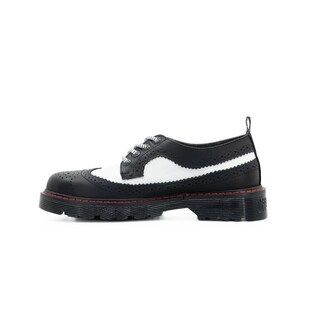 Foto 2 | Foto 2 | Choclos Offlander  Tipo Boston  Piel Crazy  Negro Y Blanco