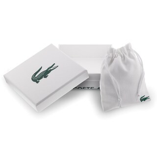 Foto 4 | Foto 4 | Collar Para Mujer Lacoste Crocodile 2040044 Acero Dorado