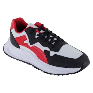 Foto 1 | Foto 1 | Tenis Tipo Deportivo Exterior Piel Vegana Color Negro Para Hombre De Rbcollection