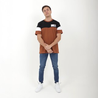 Foto 1 | Foto 1 | Playera Casual Caballero K-swiss Mts-012 Color Café