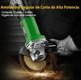Foto 3 | Foto 3 | Esmeriladoras Adeske Esmeriles Mini Pulidora Amoladora Angular Color Verde Frecuencia 60hz Jmj1