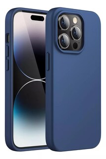 Foto 1 | Foto 1 | Funda Para Iphone 13 Pro Silicon Premium Interior Afelpado Microfibra Silicon Suave Tricapa