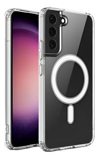 Foto 1 | Foto 1 | Funda Para Galaxy A06 Magnetic Clear Case Premium Reforzada Transparente