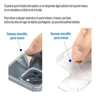 Foto 6 | Foto 6 | Funda Para Oppo A52 Hard Shell Case Premium Reforzada Airbag Transparente