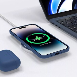Foto 5 | Foto 5 | Funda Para Iphone 12 Pro Iphone 12 Silicon Premium Interior Afelpado Microfibra Silicon Suave Tricapa