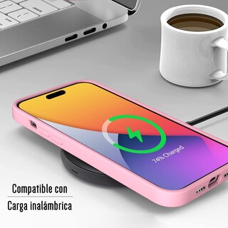 Foto 5 | Foto 5 | Funda Para Iphone 13 Pro Silicon Premium Interior Afelpado Microfibra Silicon Suave Tricapa