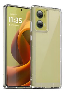 Foto 1 | Foto 1 | Funda Para Moto G85 Hybrid Clear Case Premium Reforzada Transparente