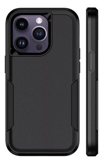 Foto 5 | Foto 5 | Funda Para Iphone 14 Pro Max Antishock Uso Rudo Doble Capa Negro Antishock