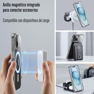 Foto 3 | Foto 3 | Funda Para Iphone 13 Normal Con Magsafe Carga Inalámbrica Transparente Magsafe Clear