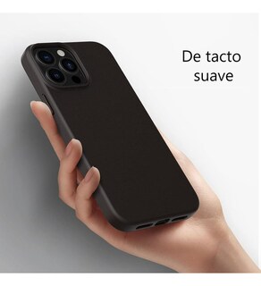 Foto 4 | Foto 4 | Funda Para Iphone 16 Pro Silicon Premium Interior Afelpado Microfibra Silicon Suave Tricapa