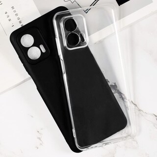 Foto 4 | Foto 4 | Funda Para Moto G73 Protector Uso Rudo Case Transparente Tpu