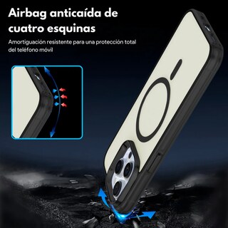 Foto 5 | Foto 5 | Funda Case Deluxe Uso Rudo Para Iphone 17 Pro Magsafe Negro