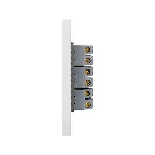 Foto 3 | Foto 3 | Placa Con 3 Contactos Lucek Flat Color Blanco Pack 12 Bf08-b