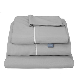 Foto 5 | Foto 5 | Protector Ultra Spring King Size + Sábanas Royal Touch Gris Perla + Almohada Frosty 2