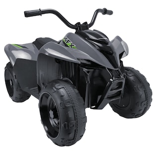 Foto 1 | Foto 1 | Cuatrimoto Eléctrica Kawasaki 6v Para Niños De 3 A 5 Años - Con Luces Y Marcha Atrás - Gris - Injusa
