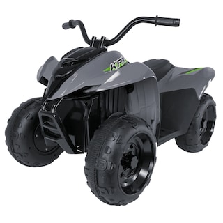 Foto 2 | Foto 2 | Cuatrimoto Eléctrica Kawasaki 6v Para Niños De 3 A 5 Años - Con Luces Y Marcha Atrás - Gris - Injusa