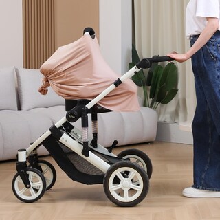 Foto 7 | Foto 7 | Poncho De Lactancia Seejoy 360° En Rayón Suave Rosa Transpirable - Venta Internacional.