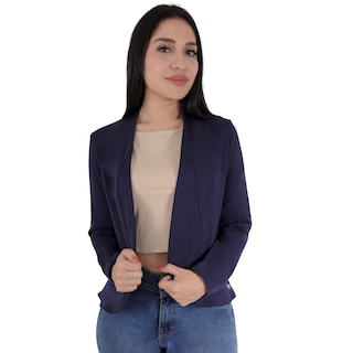 Foto 1 | Foto 1 | Saco Blazer Azul Marino Mujer Clásico Premium Sea Brazil