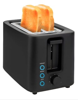 Foto 1 | Foto 1 | Tostador De Pan Eléctrico Intensidad 6 Niveles 2 Rebanadas Multifuncional Tostar Recalentar Descongelar Color Negro