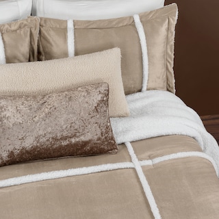 Foto 7 | Foto 7 | Cobertor Invernal Esquimal Edredón Luxus Con Fundas Del Amohada Peregrino King Size Mega Jumbo