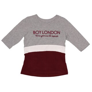 Foto 4 | Foto 4 | Blusa Para Dama Gris De Manga Bordado Legends Boy London