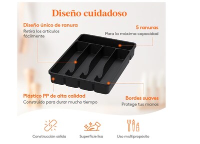 Foto 3 | Foto 3 | Cajon Xtellar Cubertero Para Cajón Para Menaje  Cocina Organizador