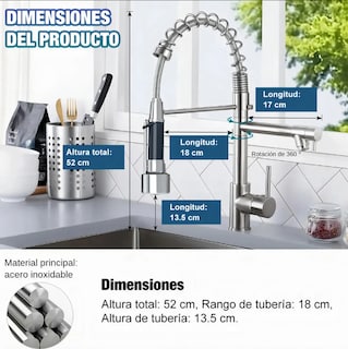 Foto 4 | Foto 4 | Mezcladora Para Fregadero Inoxidable
